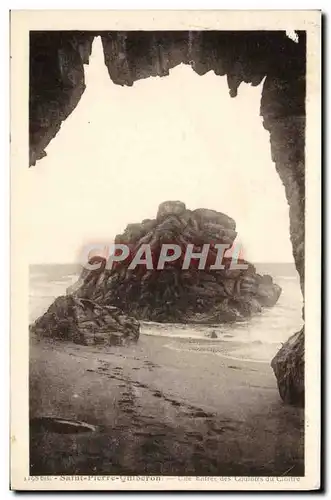 Cartes postales Saint Pierre Quiberon Une entree des couloirs du cloitre