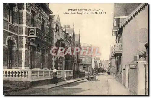 Cartes postales Wimereux Rue Des Anglais