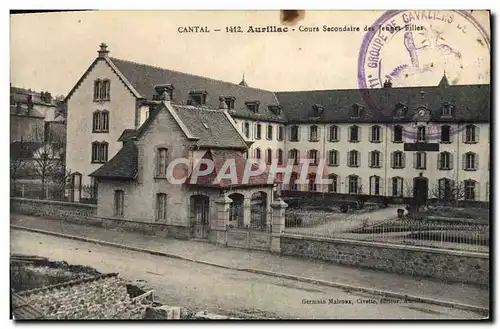 Cartes postales Cantal Aurillac Cours Secondaire Des Jeunes Filles