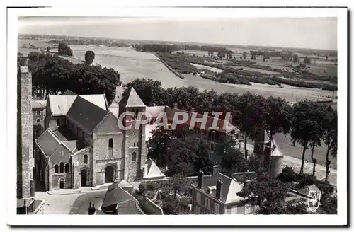 Cartes postales moderne Beaugency Vue Sur I&#39Ancienne Abbatiale Et La Loire