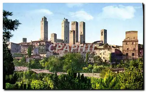 Cartes postales moderne Citta Di Gimignano Panorama