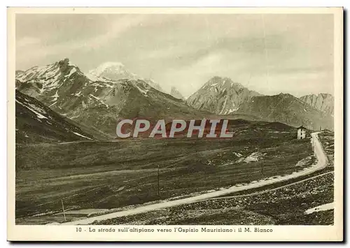 Cartes postales La Strada Sull Altipiano Verso I&#39Ospizio Mauriziano