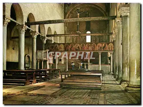 Moderne Karte Torcello Cattedrale di S Maria Assunta Interno