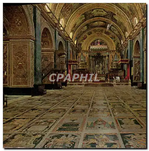 Cartes postales moderne Malta Interior of St John&#39s