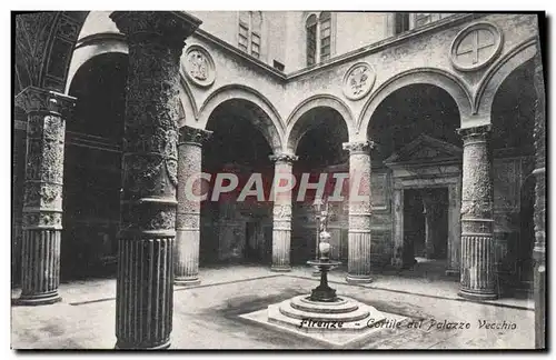 Cartes postales Firenze Cortile Del Palazzo Vecchia