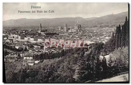 Cartes postales Firenze Panorama Dal Viale Dei Colli