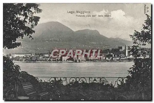 Cartes postales Lago Maggiore Pallanza vista dall Isola Madre