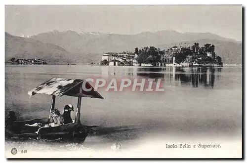 Cartes postales Isola Bella e Superiore