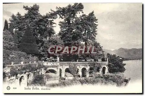 Cartes postales Isola Bella Gierdino