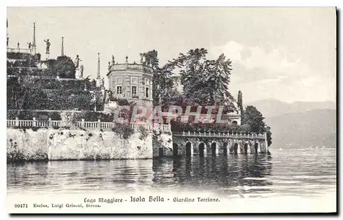 Cartes postales Lago Maggiore Isola Bella Giardino Tarriane