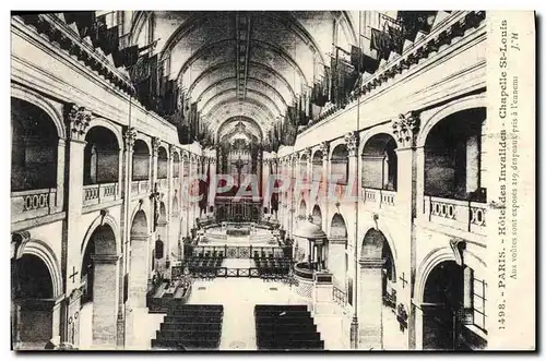 Cartes postales Paris Hotel Des Invalides Chapelle St Louis