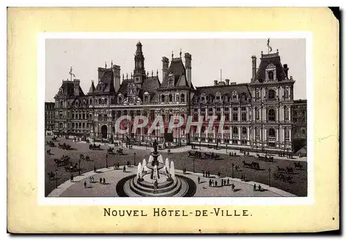 Cartes postales Paris Nouvel Hotel De Ville