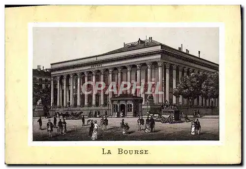 Cartes postales Paris La Bourse