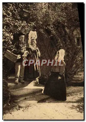 Ansichtskarte AK La Normandie Pittoresque Comme au bon vieux temps Folklor