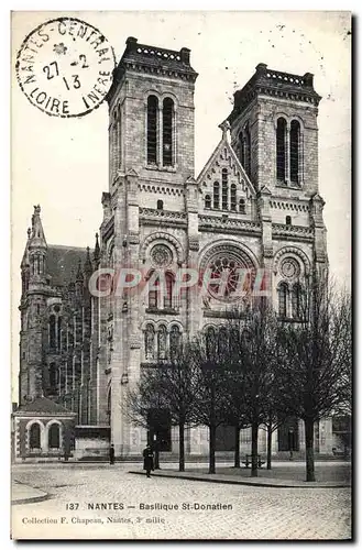 Cartes postales Nantes Basilique St Donatien