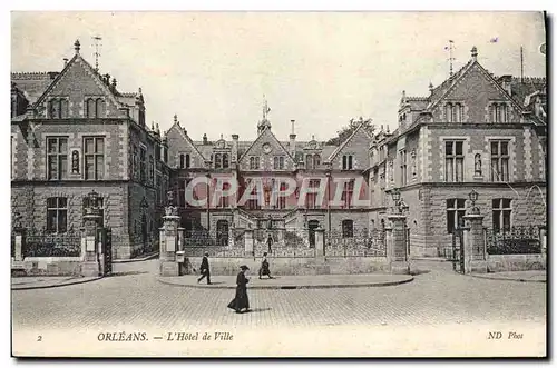 Cartes postales Orleans L'Hotel De Ville