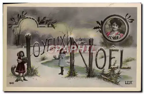 Cartes postales Fantaisie Joyeux Noel