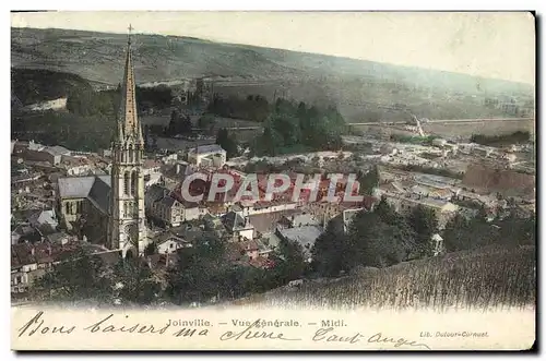 Cartes postales Joinville Vue Generale Midi Bon cachet