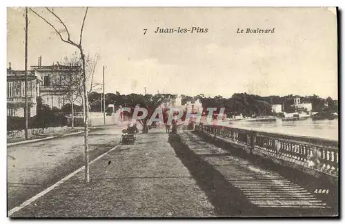 Cartes postales Juan Les Pains Le Boulevard