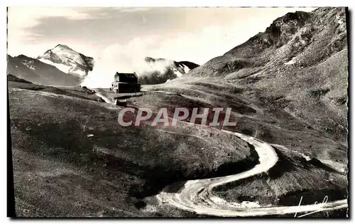 Cartes postales moderne Le Col De L&#39Iseran La Plus Haute Route D&#39Europe En montant de Val d&#39Isere le dernier la