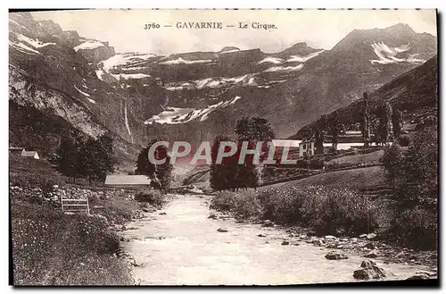 Cartes postales Gavarnie Le Cirque