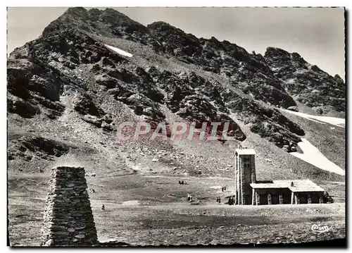 Cartes postales moderne Le Col De I&#39Iseran chapelle de l&#39Iseran et Arete des Lessieres