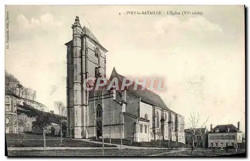 Cartes postales Ivry La Bataille L&#39Eglise