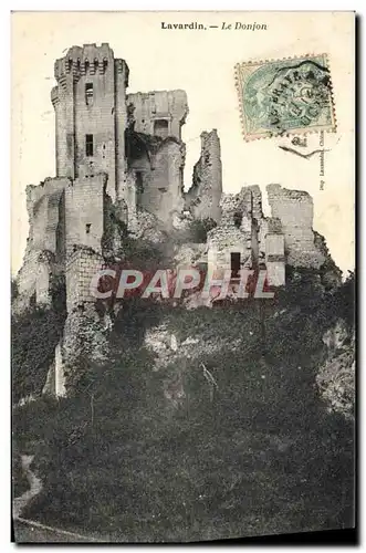 Cartes postales Lavardin Le Donjon