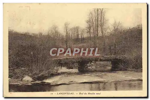 Cartes postales Landivisiau Bief Du Moulin Neuf