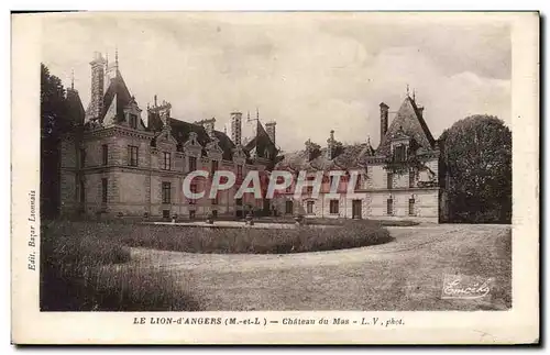 Cartes postales Le Lion D&#39Angers Chateau Du Mas