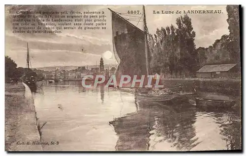 Cartes postales La Lune De Landerneau Bateau