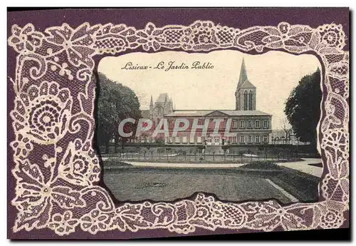 Cartes postales Lisieux Le Jardin Public