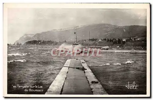 Cartes postales moderne Tempete Sur Le Lac Du Bourget