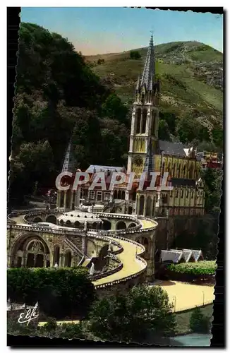 Cartes postalesMLourdes Vue Plongeante Sur La Basilique