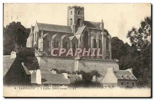 Ansichtskarte AK Lamballe L&#39Eglise Notre Dame