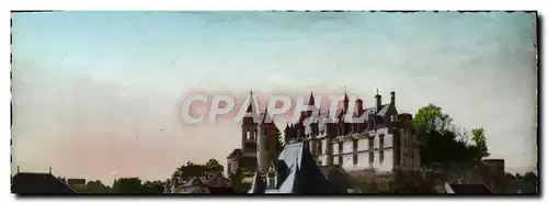 Cartes postales moderne Loches la Porte Des Cordeliers Et Le Chateau Royal