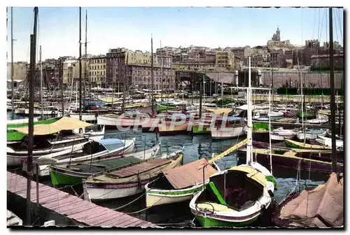 Cartes postales moderne Marseille Le Vieux Port Bateaux