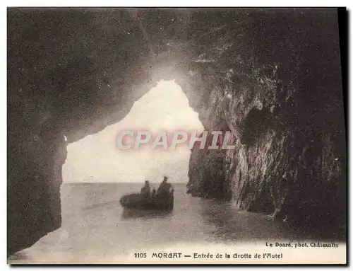 Cartes postales Morgat Entree De La Grotte De I&#39Autel