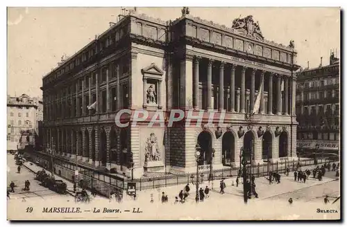 Cartes postales Marseille Le Bourse