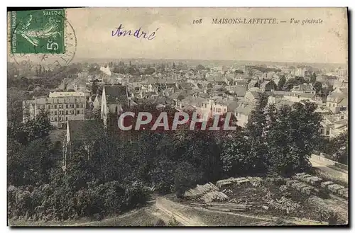 Cartes postales Maisons Laffitte Vue Generale