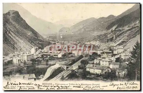 Cartes postales Modane Fourneaux Et Vallee De La Maurienne