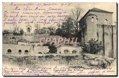 Cartes postales Marmoutier Ensemble Des Grottes