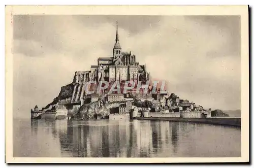 Cartes postales Abbaye Du Mont St Michel Vue Generlae
