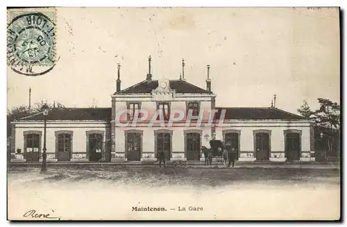 Cartes postales Maintenon La gare