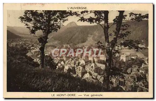 Cartes postales Le Mont Dore Vue generale