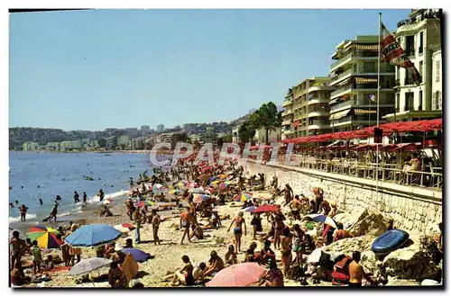 Cartes postales moderne Menton La plage pres du casino