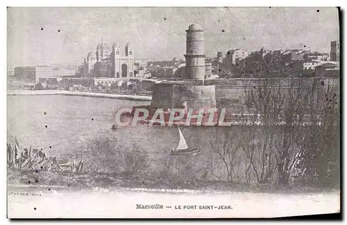 Cartes postales Marseille Le fort Saint Jean