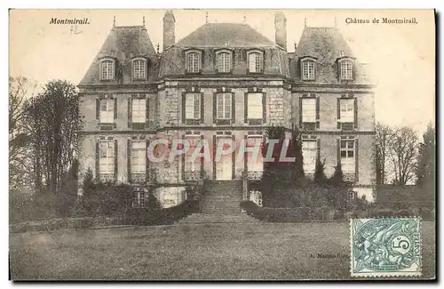 Cartes postales Montmirail Chateau