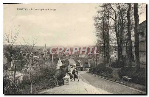 Cartes postales Provins La Montagne Du College Enfants