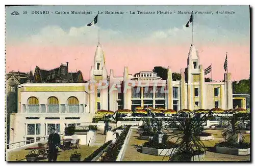 Cartes postales Dinard Casino Municipal Le Balneum La Terrasse Fleurie